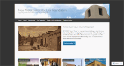 Desktop Screenshot of newmexicoarchitecturalfoundation.org